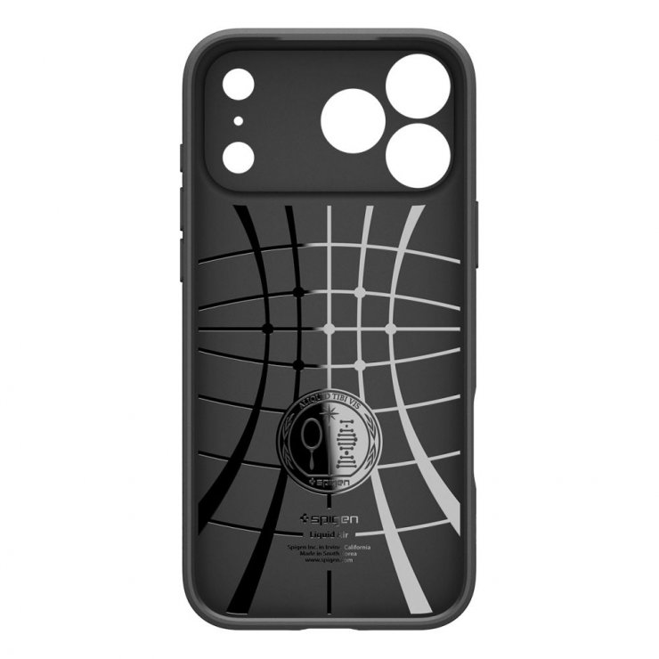 Imagine Husa pentru iPhone 17 Pro Matte Negru, Spigen Liquid Air