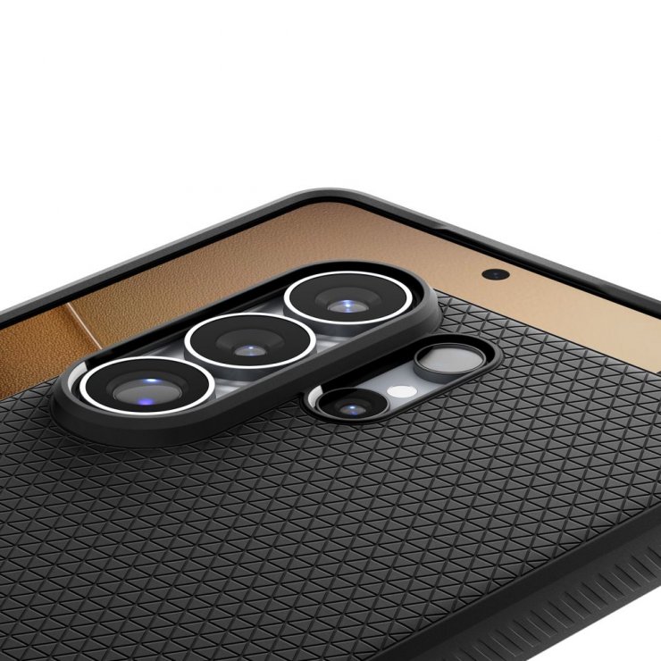 Imagine Husa pentru Samsung Galaxy S26 Ultra Matte Negru, Spigen Liquid Air