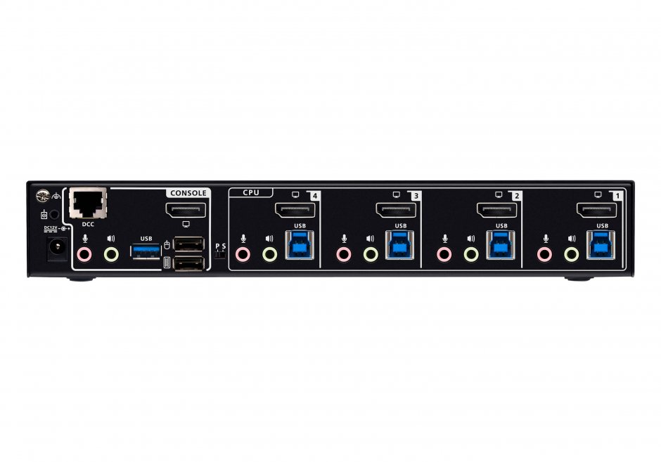 Imagine Switch KVMP 4 porturi DisplayPort 8K60Hz/4K240Hz USB 3.0, ATEN CS1924A