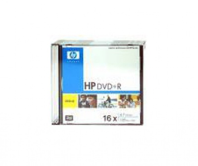 Imagine HP DVD+R 16X carcasa slim, 5 buc/pachet