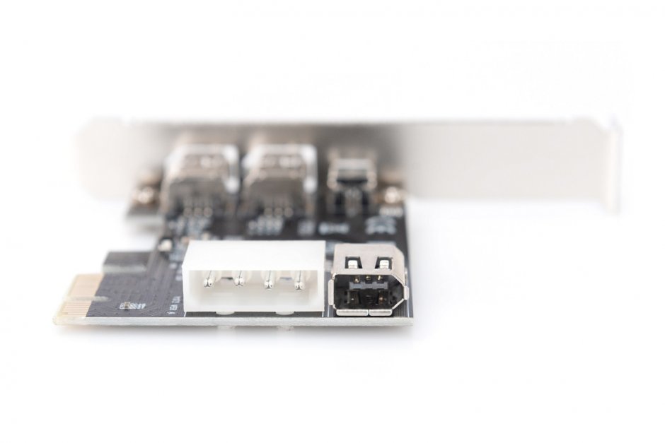 Imagine PCI Express cu 3 x Firewire A + 1 x Firewire B, Digitus DS-30201-5
