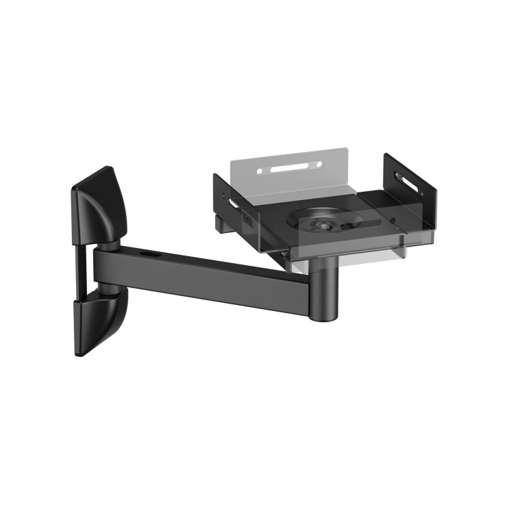 Imagine Set 2 buc suport universal boxe montare perete Negru, Goobay G80404