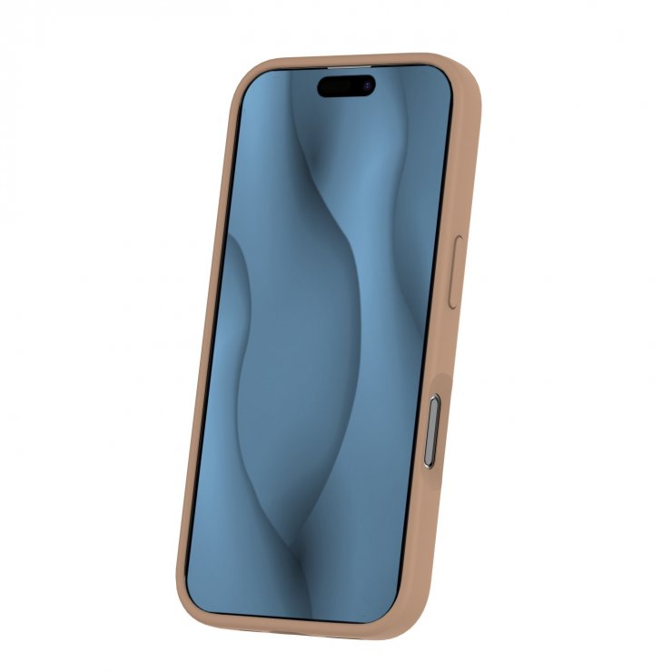 Imagine Husa pentru iPhone 16 Pro Max compatibil MagSafe PC/Silicon Brown, TFO Silicone Thin Mag
