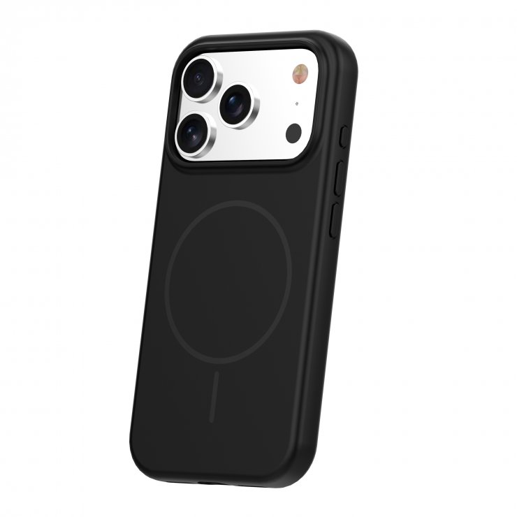 Imagine Husa pentru iPhone 17 Pro Max/ iPhone 18 Pro Max compatibil MagSafe PC/Silicon Negru, TFO Silicone Thin Mag
