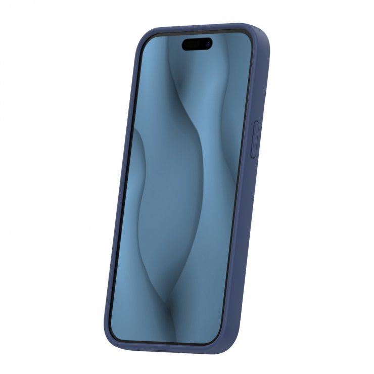 Imagine Husa pentru iPhone 16 Pro Max compatibil MagSafe PC/Silicon/TPU Dark Blue, TFO Silicone Thin Mag