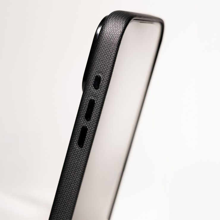 Imagine Husa pentru iPhone 15 compatibil MagSafe Negru, Etteri Elegant Mag