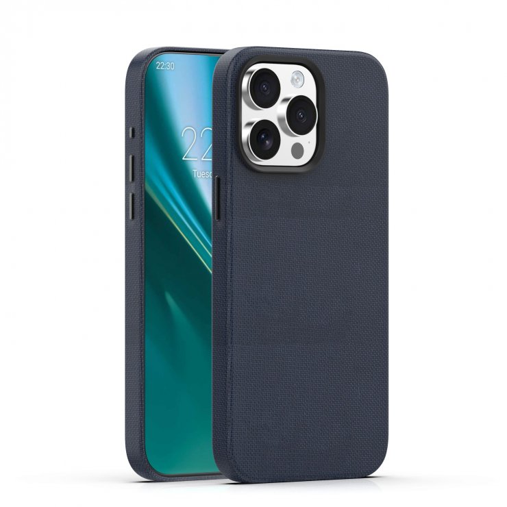 Imagine Husa pentru iPhone 15 Pro compatibil MagSafe Negru, Etteri Elegant Mag