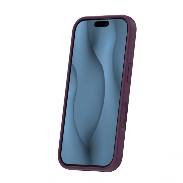 Imagine Husa pentru iPhone 17 Pro/ iPhone 18 Pro compatibil MagSafe PC/Silicon/TPU Dark Cherry, TFO Silicone Thin Mag