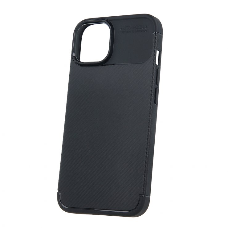 Imagine Husa pentru iPhone 17 Pro Max/iPhone 18 Pro Max TPU Carbon Black, TFO