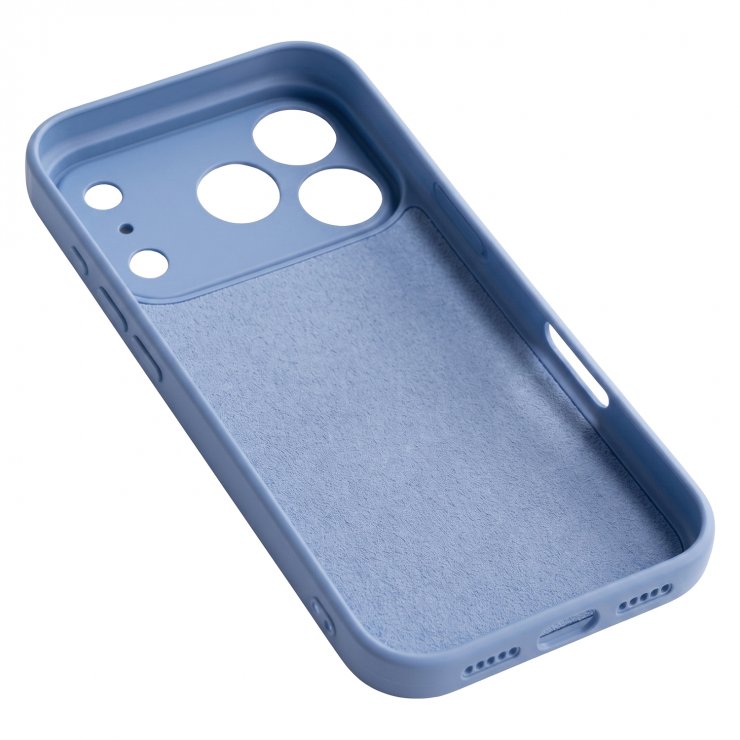 Imagine Husa pentru iPhone 17 Pro Max/iPhone 18 Pro Max Silicon Sky Blue, TFO