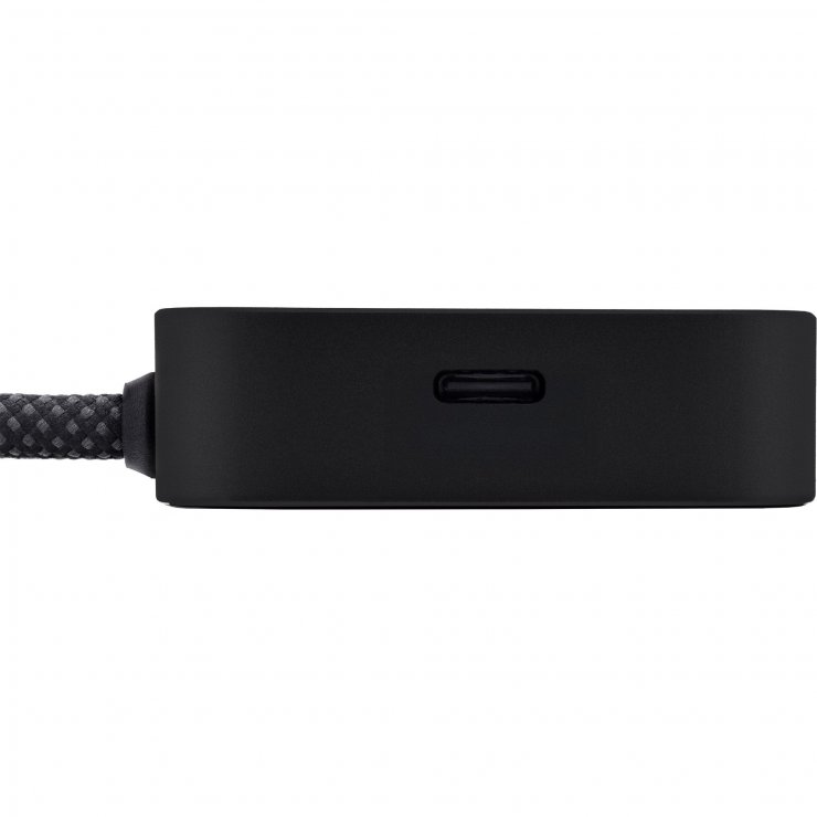 Imagine Cititor amprenta USB-A + HUB USB-A + USB type C 1.5m Negru, InLine IL41360S