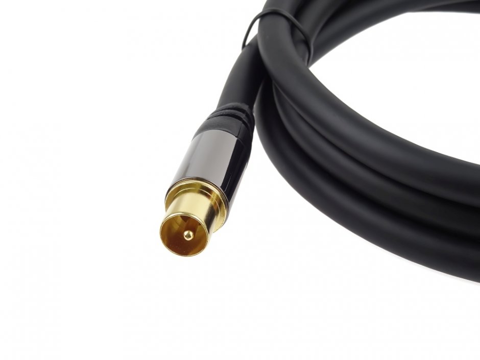 Imagine Cablu prelungitor coaxial antena 75Ohm (135dB) T-M 1.5m, kjqiec015