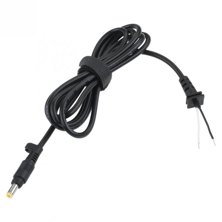 Imagine Cablu alimentare DC 4.8x1.7mm 9.5V/2.5A la fire deschise 1.5m, KOM0269