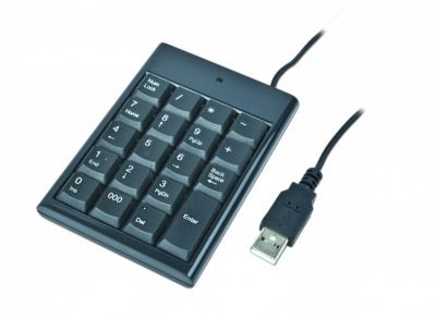 Imagine Numeric Keypad USB 2.0 cu 19 taste, Gembird KPD-2X