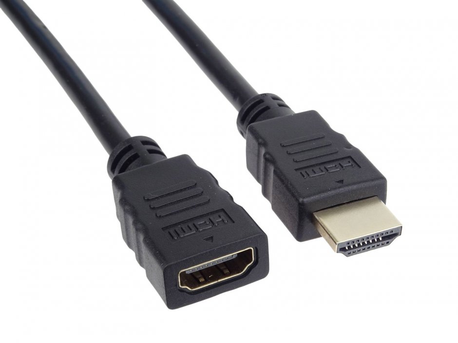 Imagine Cablu prelungitor HDMI v1.4 T-M 10m Negru, KPHDMF10