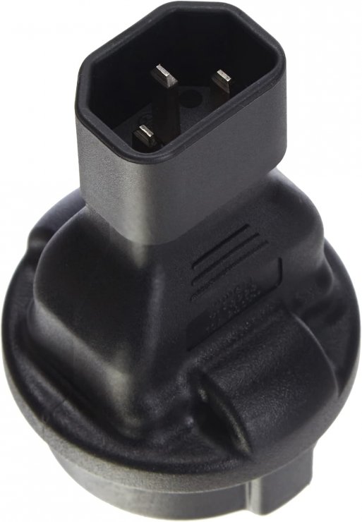 Imagine Adaptor IEC C14 la Schuko mama 230V, max. 10A, kpsr-05