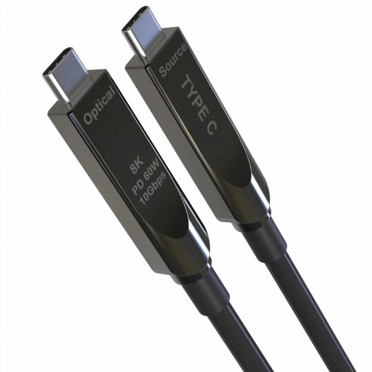 Imagine Cablu activ optic USB type C 10Gbps 60W 8K60Hz/4K144Hz 10m, ku31xa10