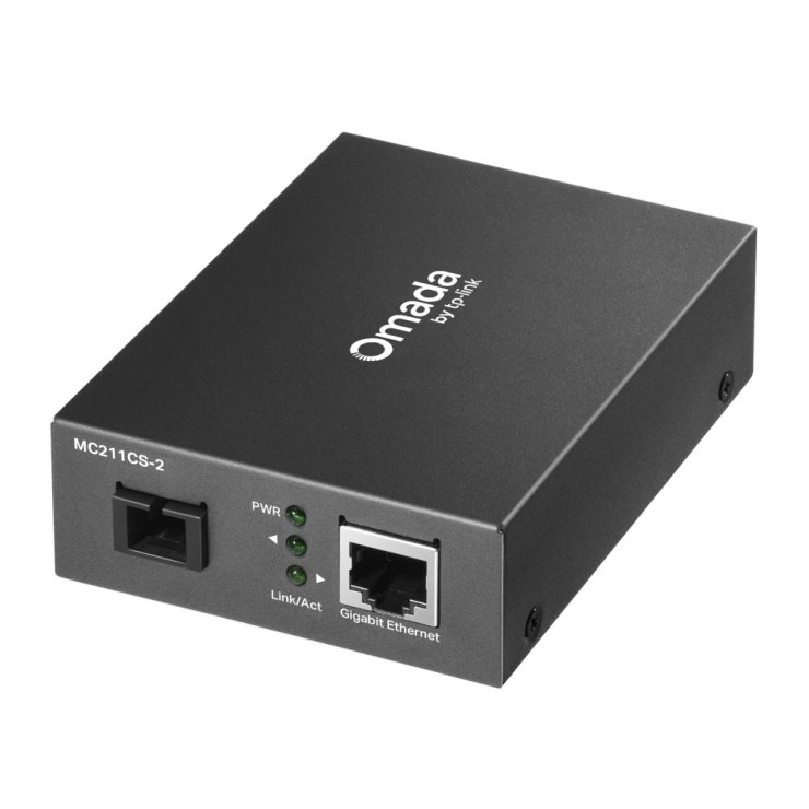 Imagine Media convertor Omada Gigabit WDM, TP-LINK MC211CS-2