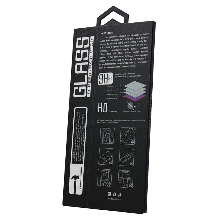 Imagine Folie Tempered Glass OG Premium pentru Samsung Galaxy S24 black frame, TFO