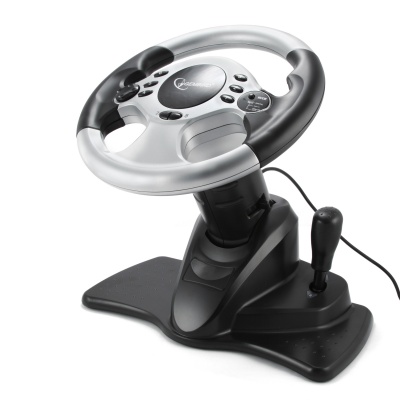 Imagine Volan + pedale Gembird Shockforce, STR- SHOCKFORCE