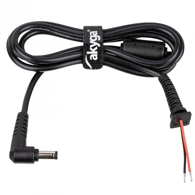 Imagine Cablu de alimentare DC 5.5 x 2.5 mm ASUS/TOSHIBA/LENOVO la fire deschise 1.2m, AK-SC-01