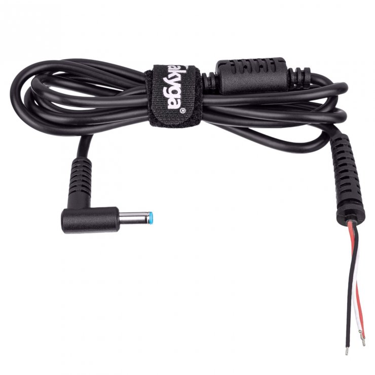Imagine Cablu de alimentare DC 4.5 x 3.0 mm + pin HP la fire deschise 1.2m, AK-SC-11