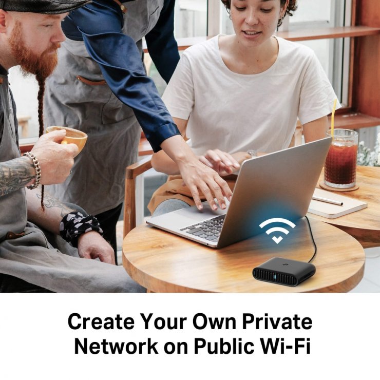 Imagine Router portabil AX3000 Dual-Band Wi-Fi 6, TP-LINK TL-WR3002X