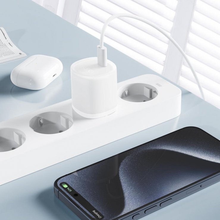 Imagine Incarcator priza USB-C 30W Alb, XO L150
