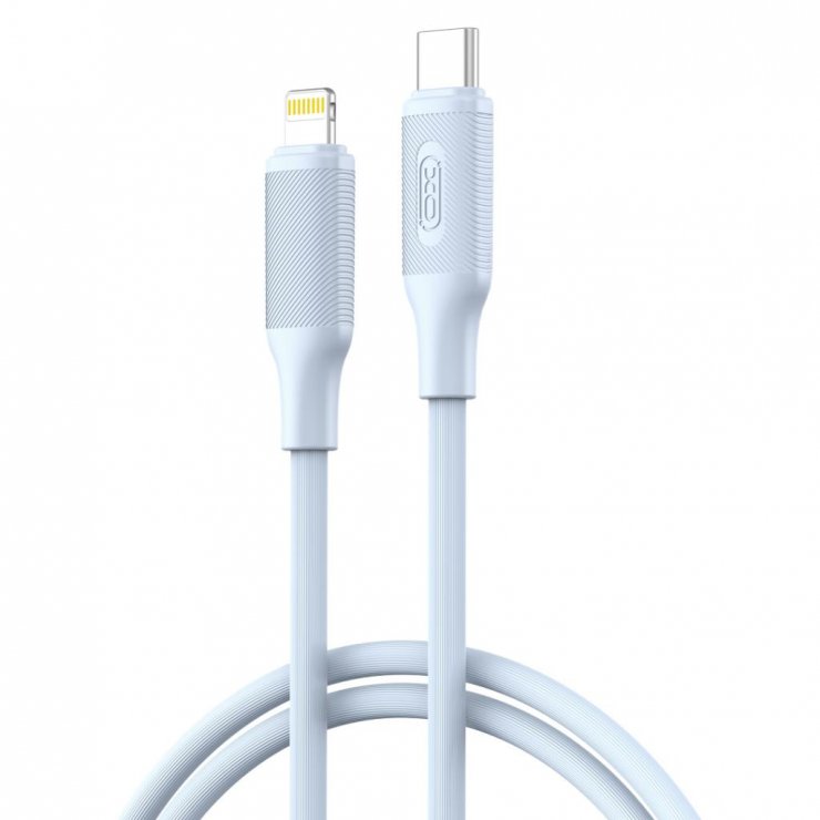 Imagine Cablu USB type C la Lightning 27W 1m Blue, XO NB-Q265A