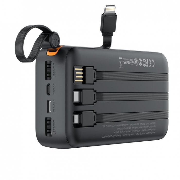 Imagine Power bank 20000 mAh 10W Digital display Negru, XO PR279