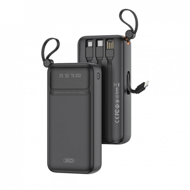 Imagine Power bank 20000 mAh 10W Digital display Negru, XO PR279