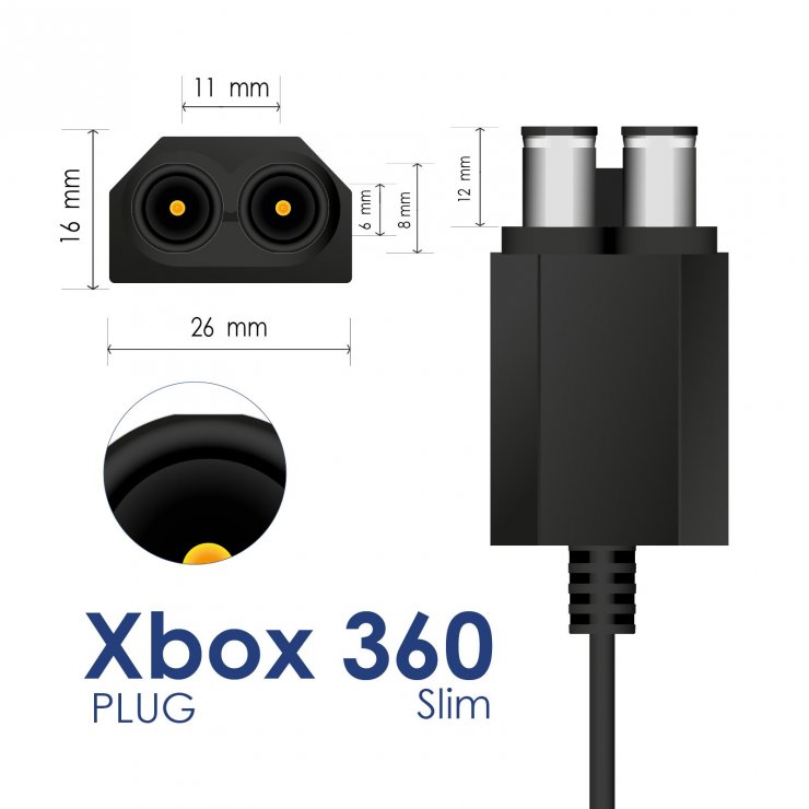 Imagine Alimentator Xbox 360 Slim 12V/10.83A, 5Vsb/1A 135W, AK-PD-13
