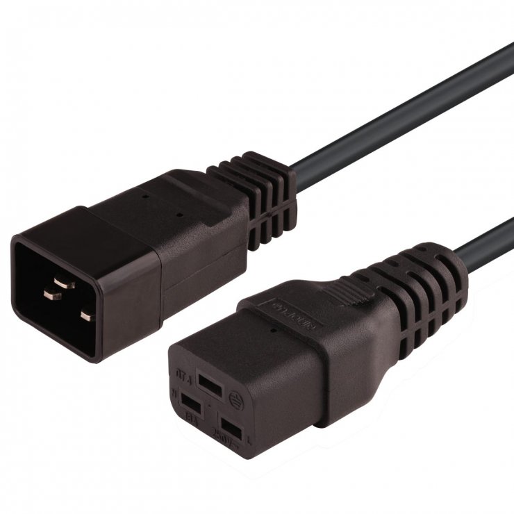 Imagine Cablu de alimentare PC 230V 16A 1.5m IEC 320 C19 - IEC 320 C20, kpsa015