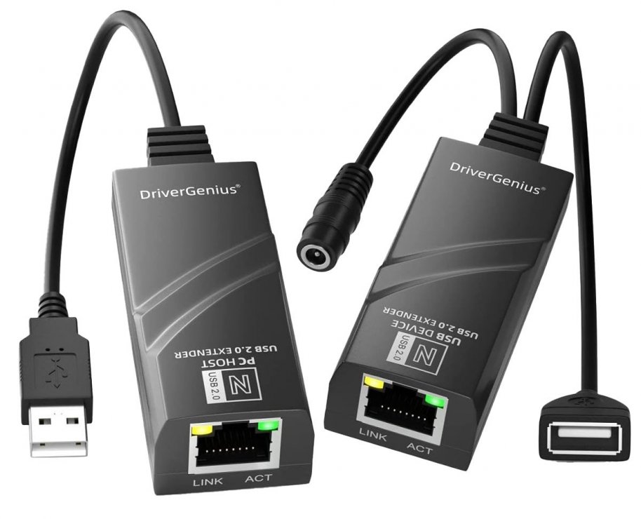 Imagine Extender USB 2.0 via Cat5e/Cat6 pana la 50m, kuext2