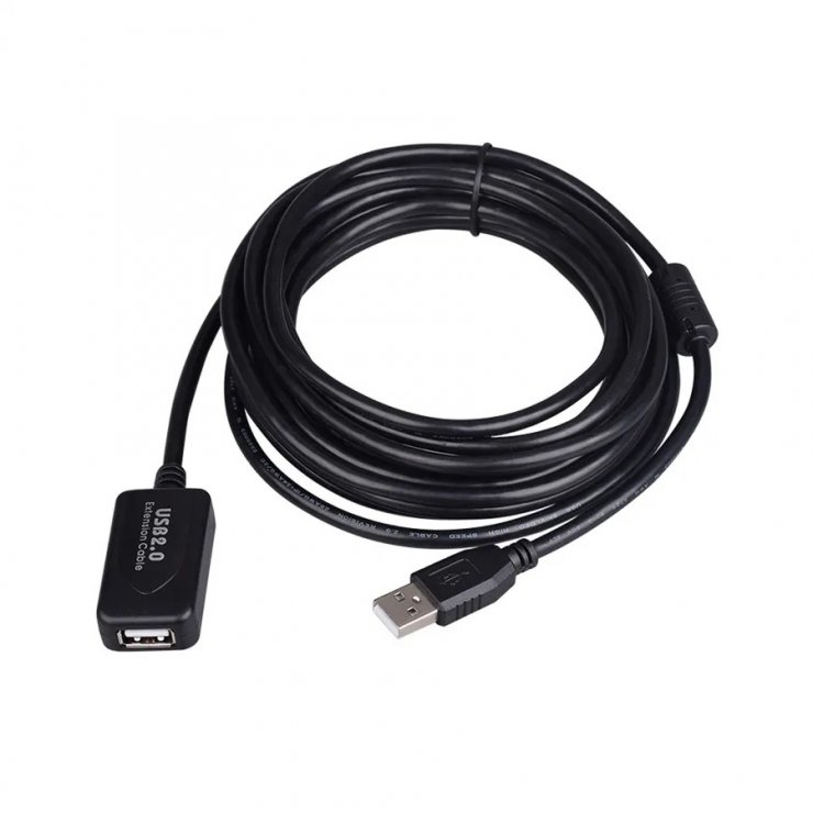 Imagine Cablu prelungitor USB 2.0 T-M activ 10m, 11.55.3115