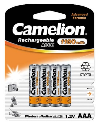 Imagine Acumulatori AAA Ni-MH 1100mAh, Blister 4 buc, Camelion