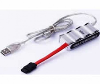 Imagine Adaptor portabil USB 2.0 la SATA, Gembird AUS01