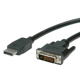 Cablu Displayport la DVI-D T-T 1m, Value 11.99.5613