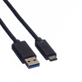 Cablu USB 3.1 la USB tip C 1m T-T, Roline 11.02.9011