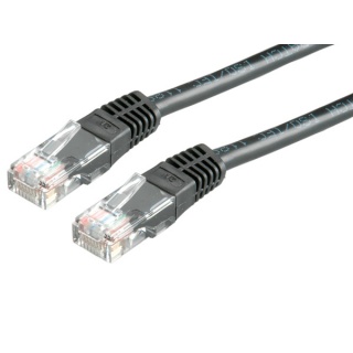 Cablu retea UTP Cat.6, negru, 1m, Value 21.99.1535