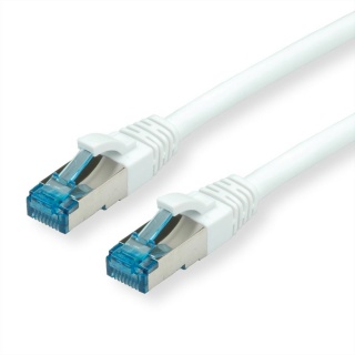 Cablu de retea SFTP cat 6A 1.5m alb, Value 21.99.1996