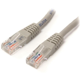 Cablu retea UTP Cat.5e 0.5m alb, Spacer SP-PT-CAT5-0.5M