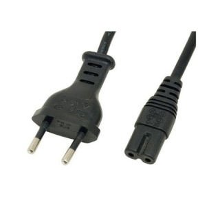 Cablu alimentare Euro la IEC C7 (casetofon) 2 pini 1.8m, Gembird PC-184/2