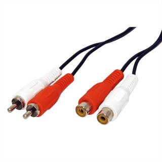 Cablu prelungitor 2 x RCA M-T 10m, Value 11.99.4330