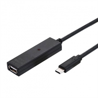 Cablu activ USB-C 2.0 la USB-A T-M 10m Negru, Value 12.99.1112