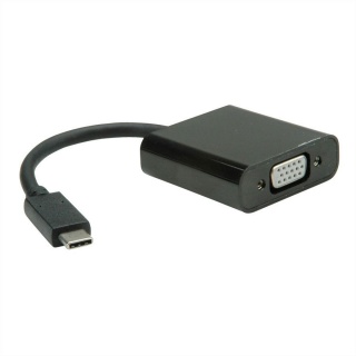 Adaptor USB 3.1 tip C la VGA cu audio T-M, Value 12.99.3203