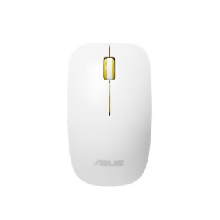Mouse optic wireless Glossy White-Yellow, ASUS WT300