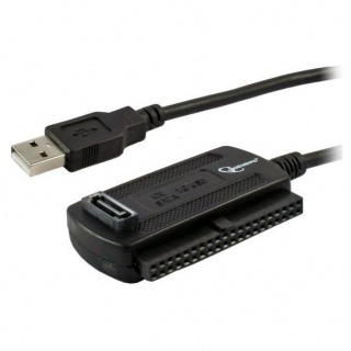 Adaptor portabil USB 2.0 la HDD SATA/IDE 2.5"+3.5", Gembird AUSI01