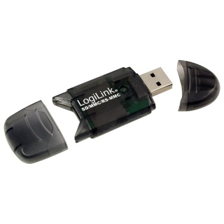 Cititor de carduri USB 2.0 la SD/MMC, Logilink CR0007