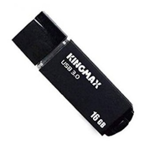 Stick USB 3.0 16GB MB-03 compact, aliaj aluminiu Black, Kingmax